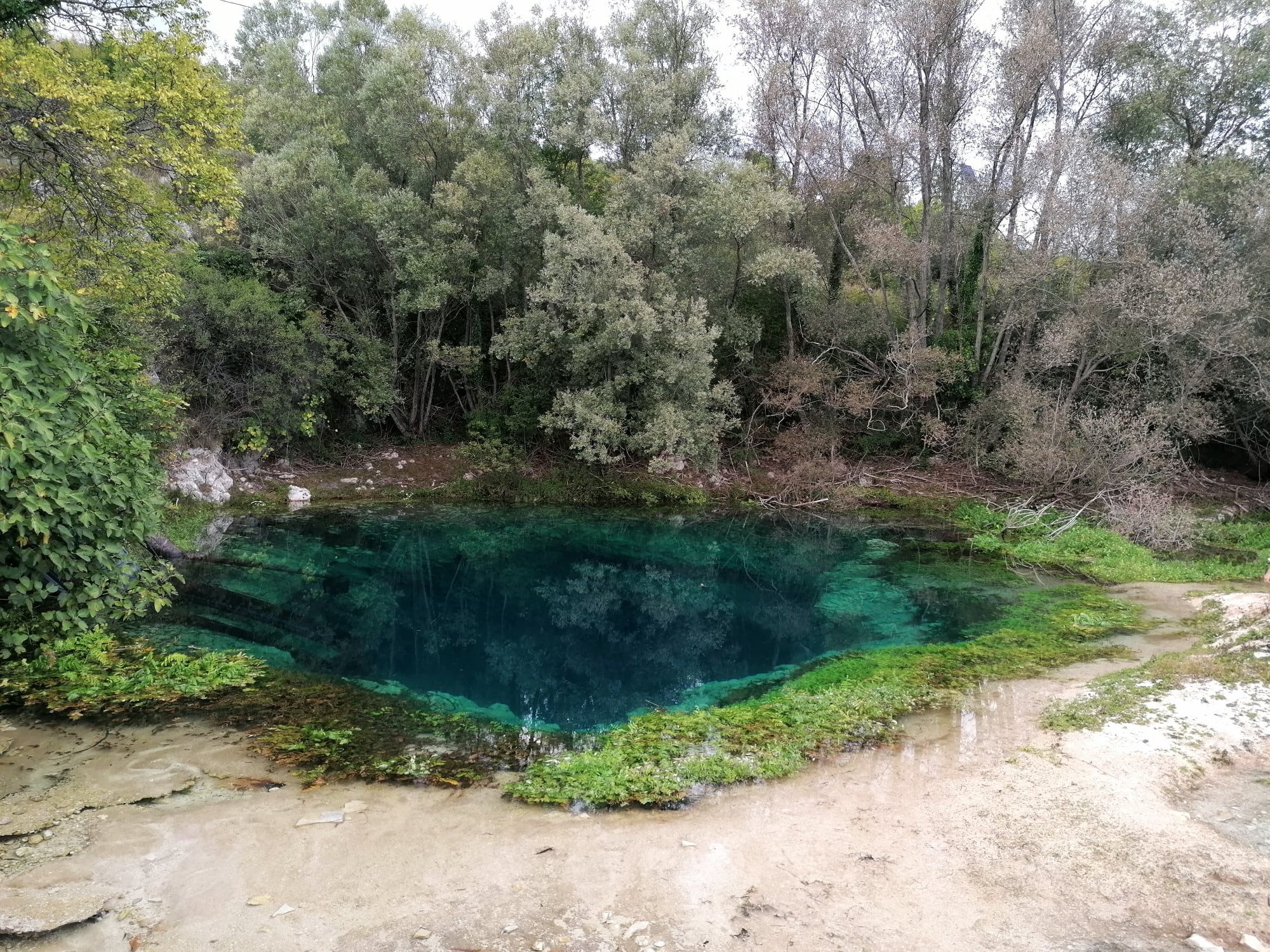 A karst springs in Slovenia